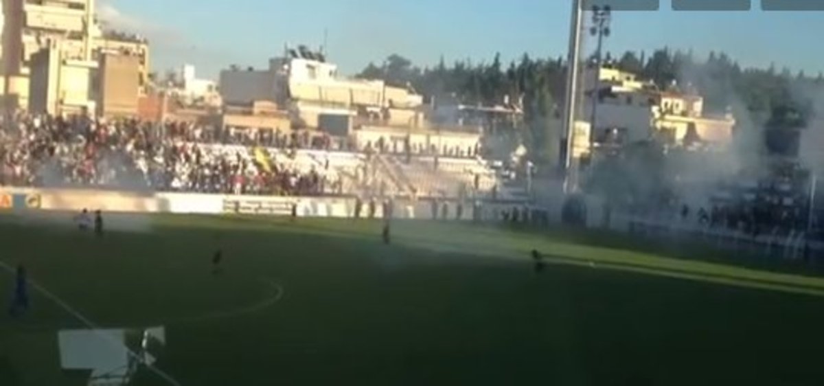 Επεισόδια στο Ιωνικός – ΑΕΚ