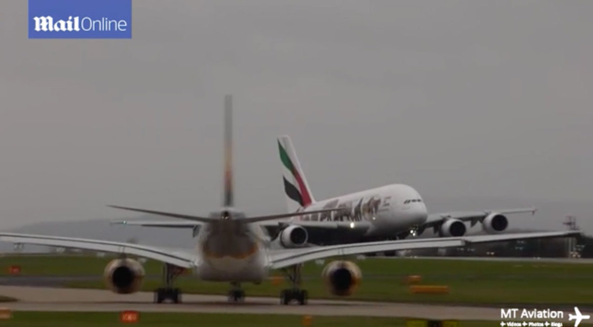 Τρόμος στον αέρα! Airbus “παλεύει” να προσγειωθεί (VIDEO)