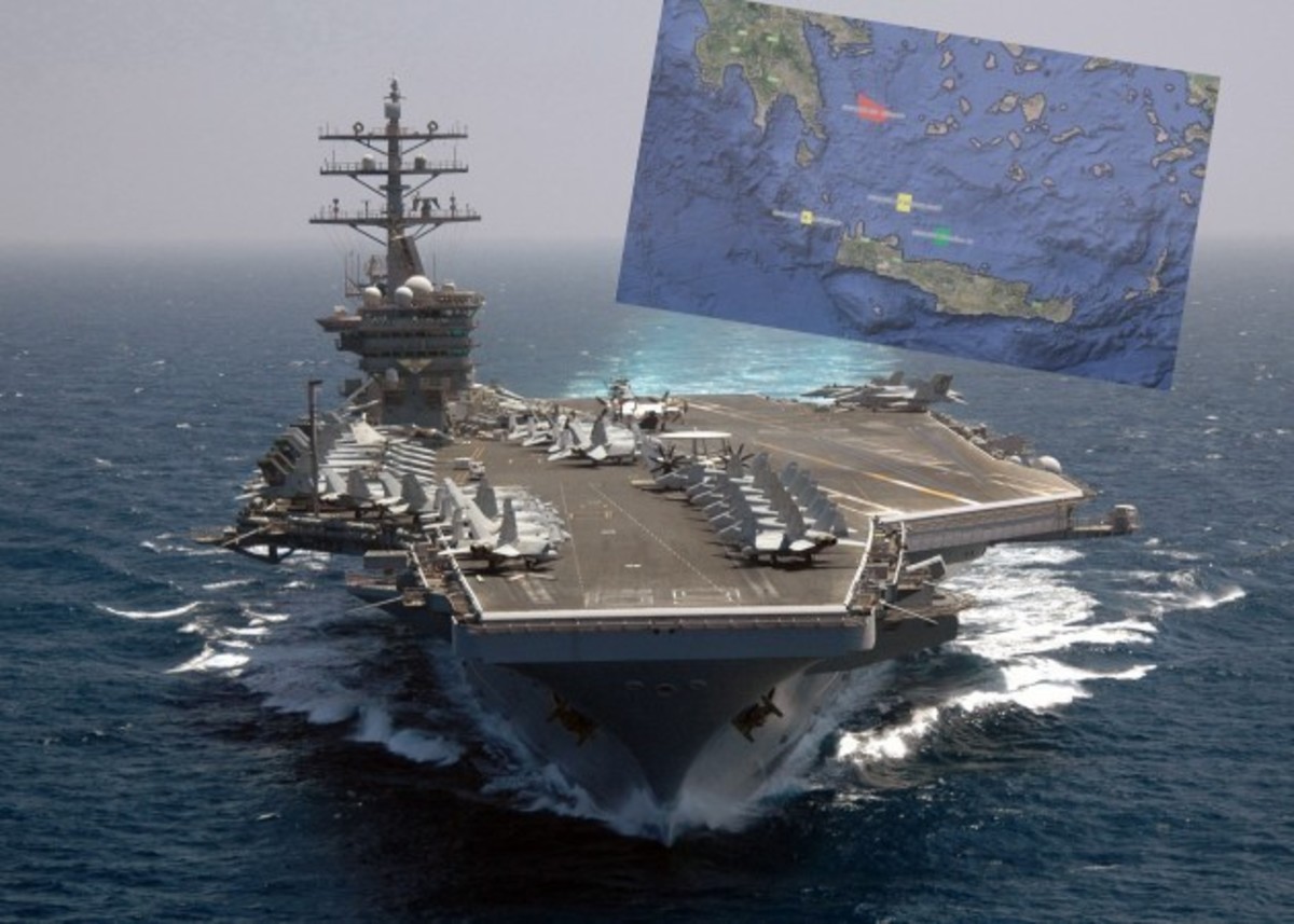 Αμερικανικό αεροπλανοφόρο, Ιταλικά και Βρετανικά ελικόπτερα θα κάνουν ασκήσεις γύρω από την Κρήτη – Τι τρέχει; – ΧΑΡΤΗΣ