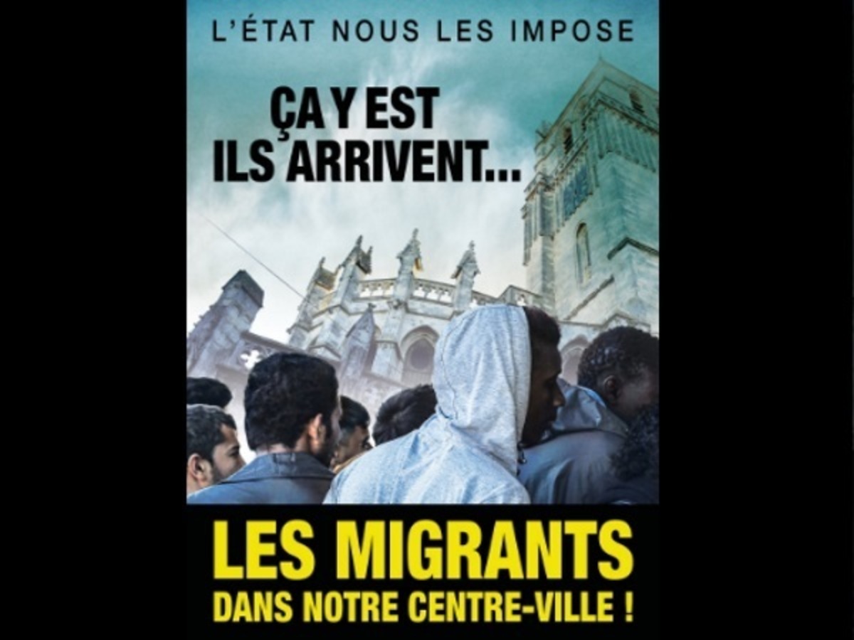 Σάλος με τις αφίσες ακροδεξιού δημάρχου κατά των προσφύγων! [pic]