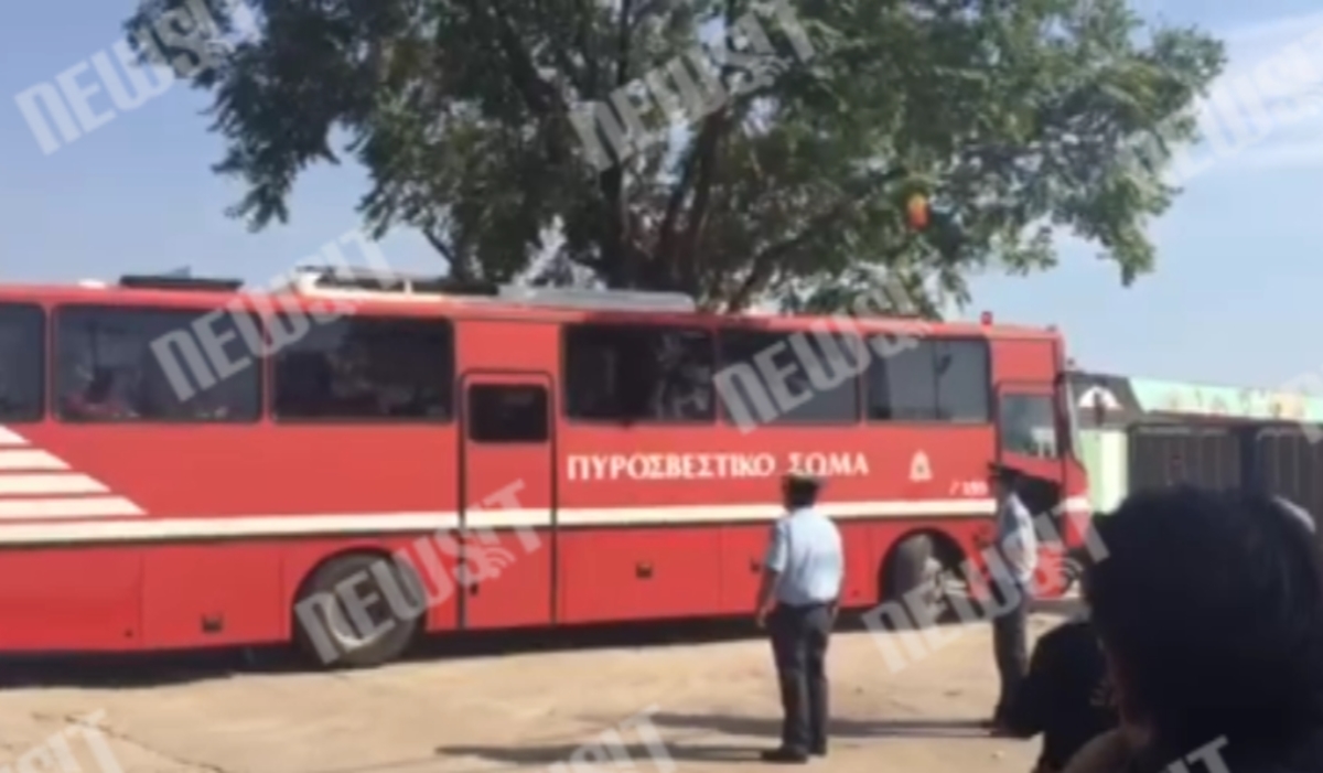 Άφιξη μεταναστών στον Ελαιώνα