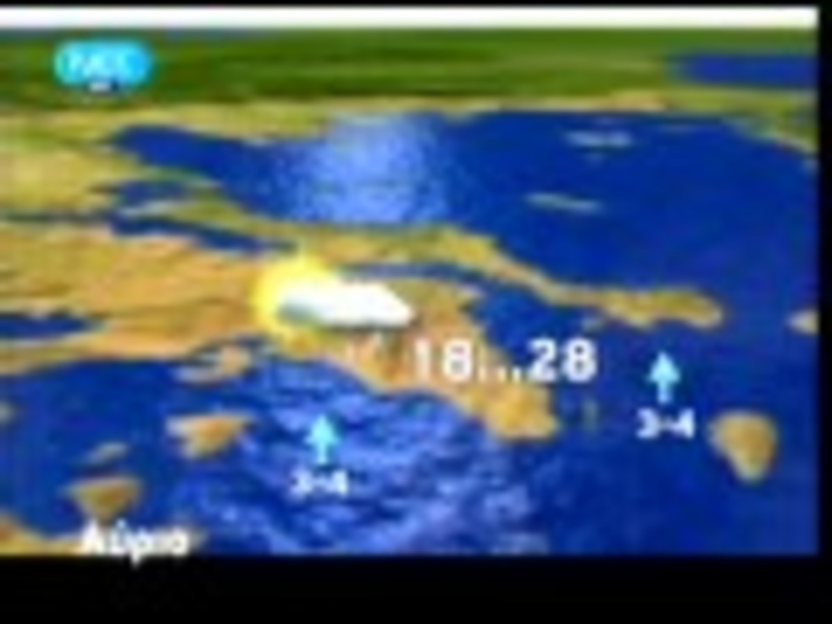 H πρόγνωση του καιρού της Τετάρτης