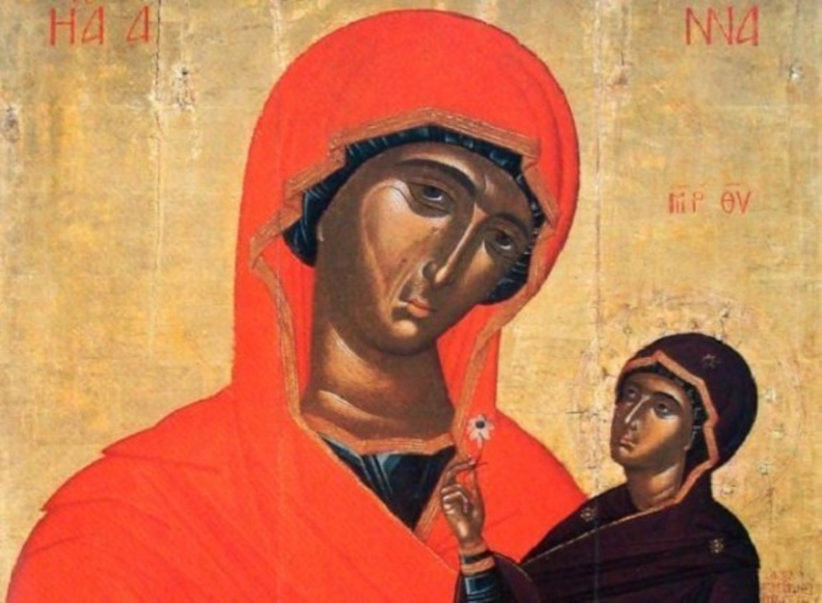 Τα ιερά λείψανα της Αγίας Άννης