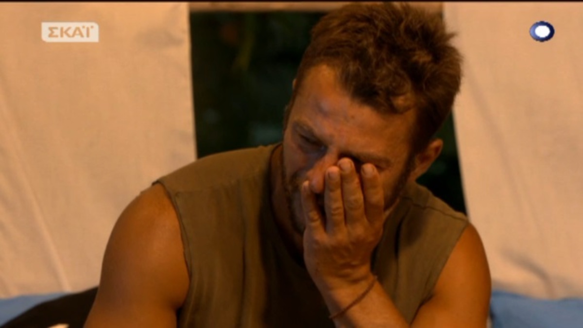 Survivor: Ποτάμι τα δάκρυα του Αγγελόπουλου! Λύγισε ο «σκληρός» Ντάνος!