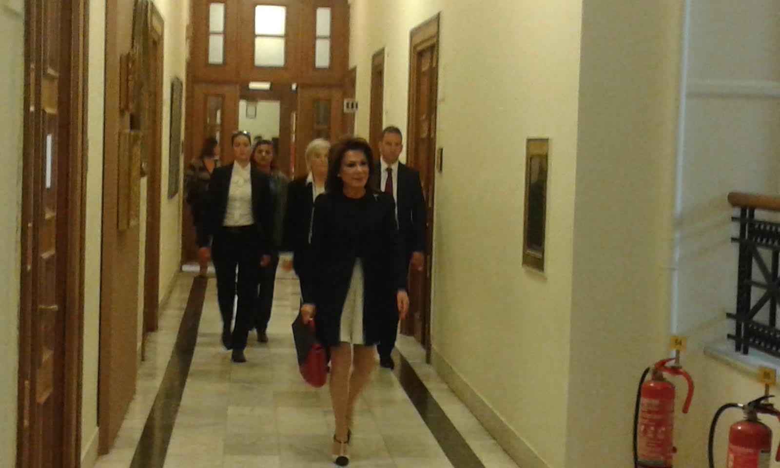 Πήγε, είδε τον Αλέξη Τσίπρα και απήλθε η Γιάννα Αγγελοπούλου (ΦΩΤΟ)