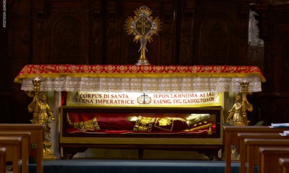 Μετά από 1700 χρόνια το σκήνωμα της Αγίας Ελένης επιστρέφει στην Ελλάδα