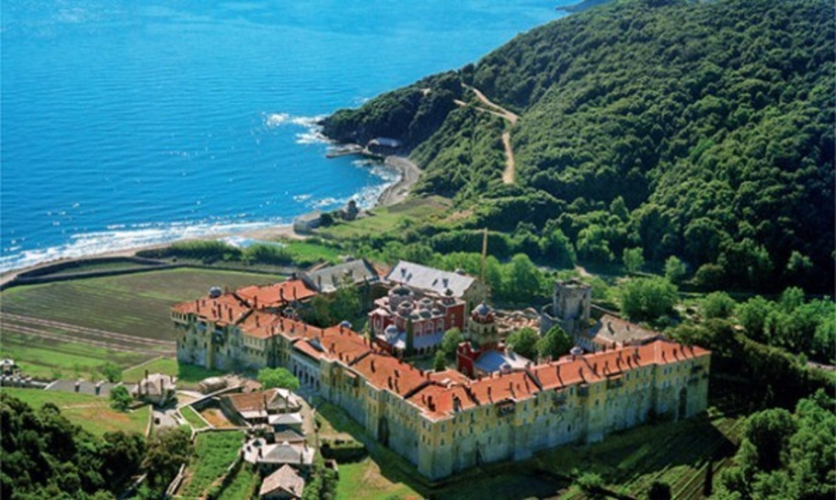 Ρώσοι μοτοσικλετιστές στο Άγιο Όρος!