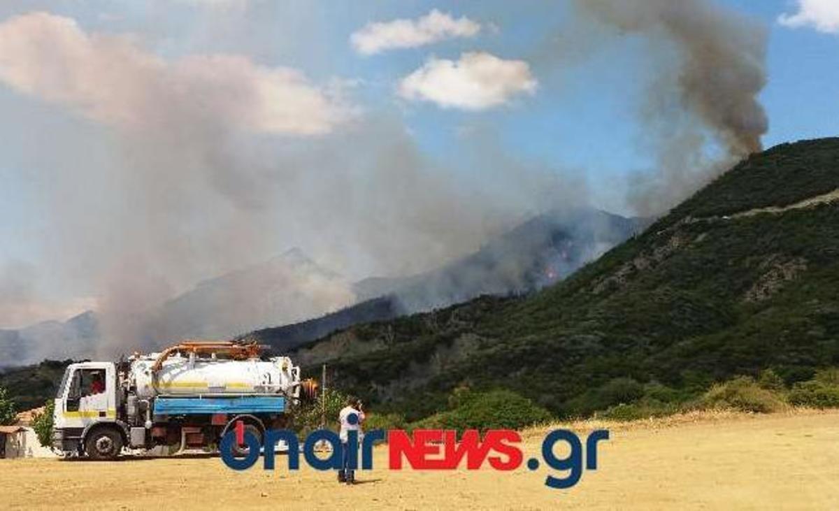 Από τη φωτιά στο Μεσολόγγι - ΦΩΤΟ από το onairnews