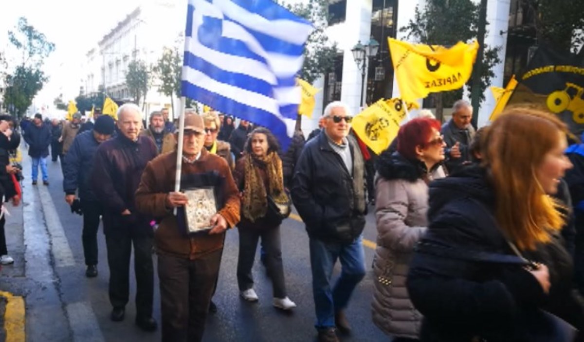 Διαμαρτυρία αγροτών