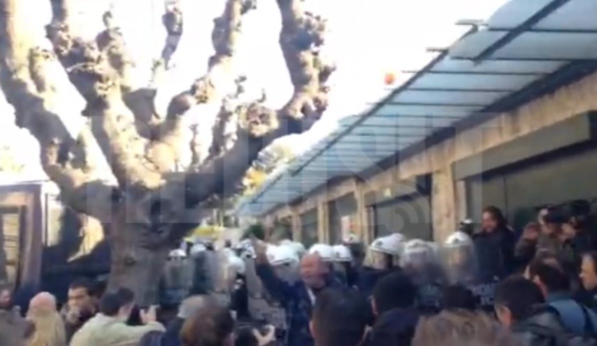 Ένταση με τους αγρότες