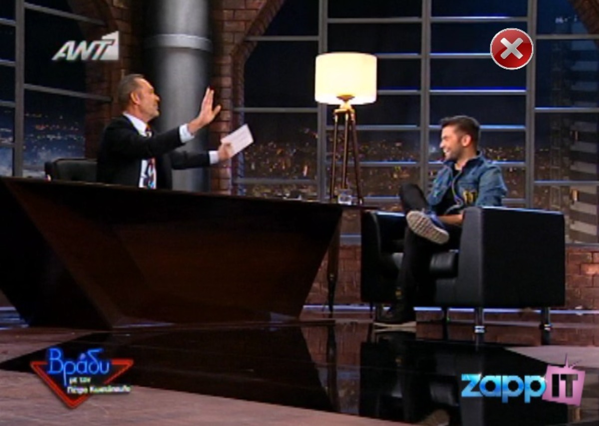 Ακατάλληλο για ανηλίκους το “Βράδυ” – Τον αποκάλεσε “που…”