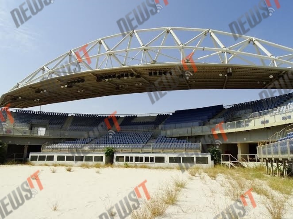 Το «φάντασμα» του beach volley που θα φιλοξενήσει τις μεγάλες δίκες – ΦΩΤΟΓΡΑΦΙΕΣ