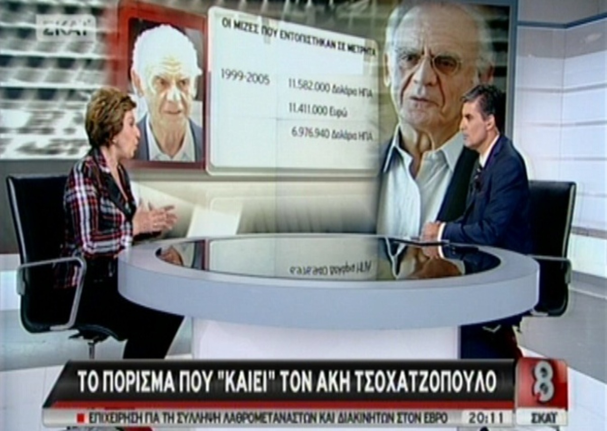 Πόρισμα καταπέλτης για Τσοχατζόπουλο