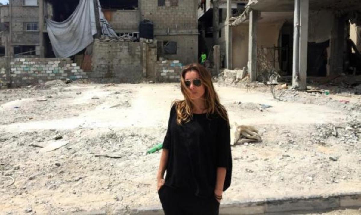 Συγκινούν οι φωτογραφίες της Αλεξάνδρας Πασχαλίδου από το ταξίδι της στη Γάζα!
