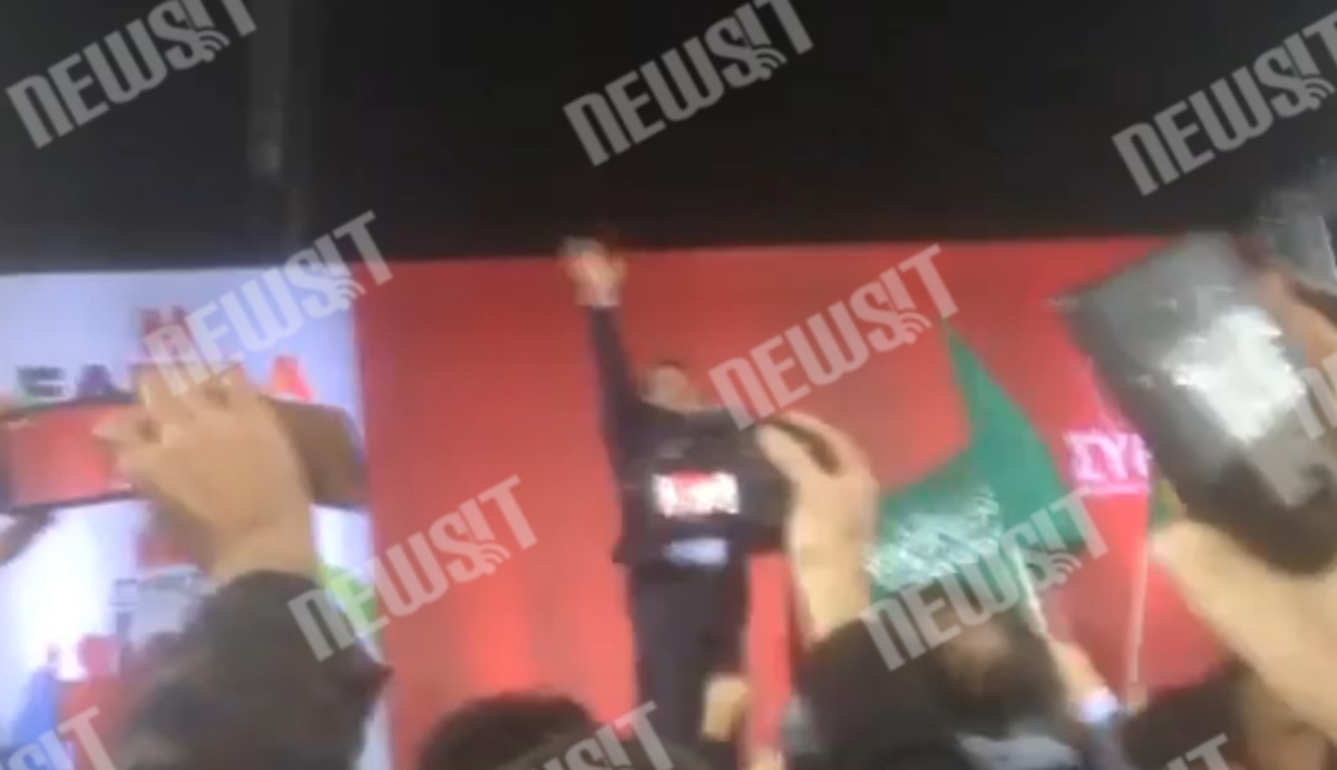 Αποθέωση Τσίπρα στην Ομόνοια