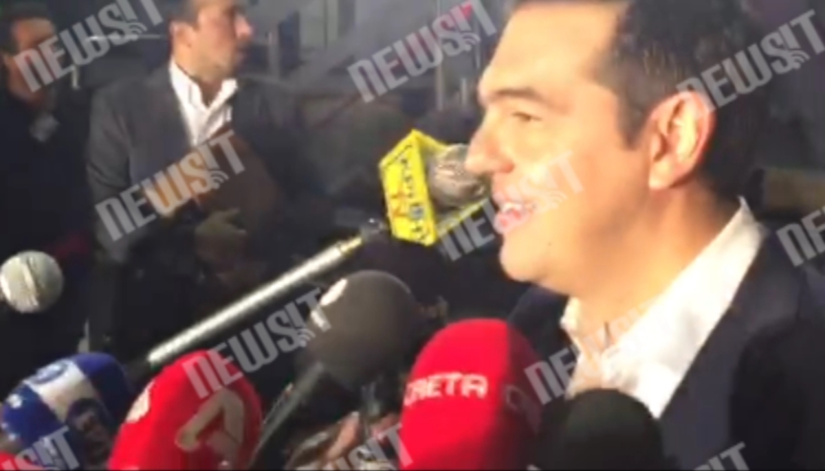 Δηλώσεις Τσίπρα μετά debate