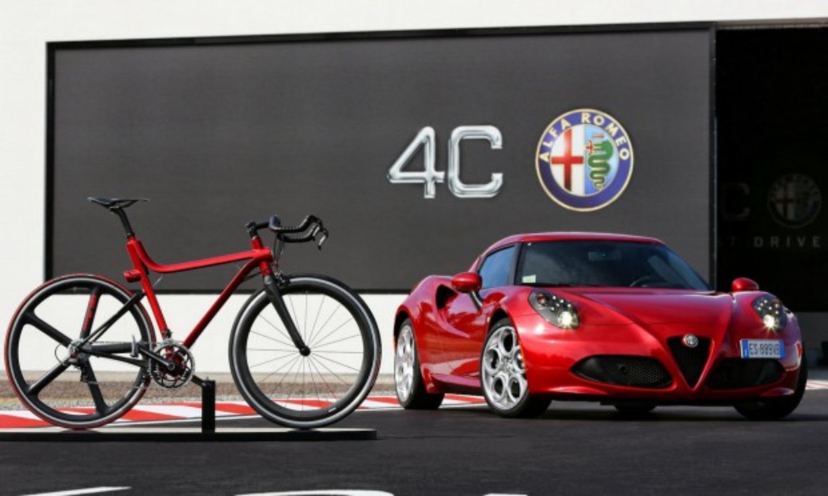 Κάρμπον ποδήλατο από την Alfa Romeo, με τεχνολογία από την 4C