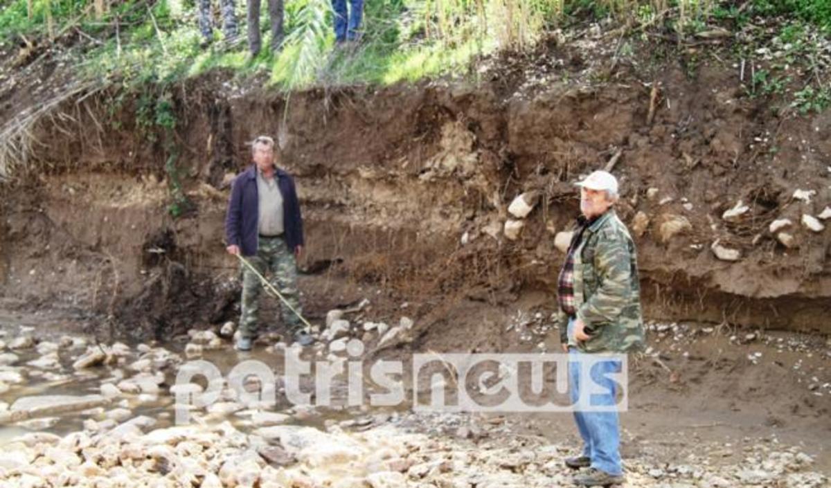 Σταμάτησαν τα αντιπλημμυρικά έργα στον Αλφειό – Φόβοι για πλημμύρες