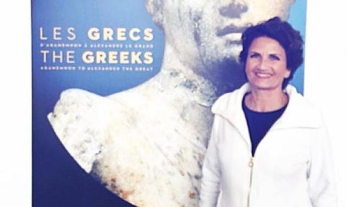 Άλκηστις Πρωτοψάλτη: Δες θα πιστεύετε ότι ψάρεψε τόσο μεγάλο ψάρι! Φωτό