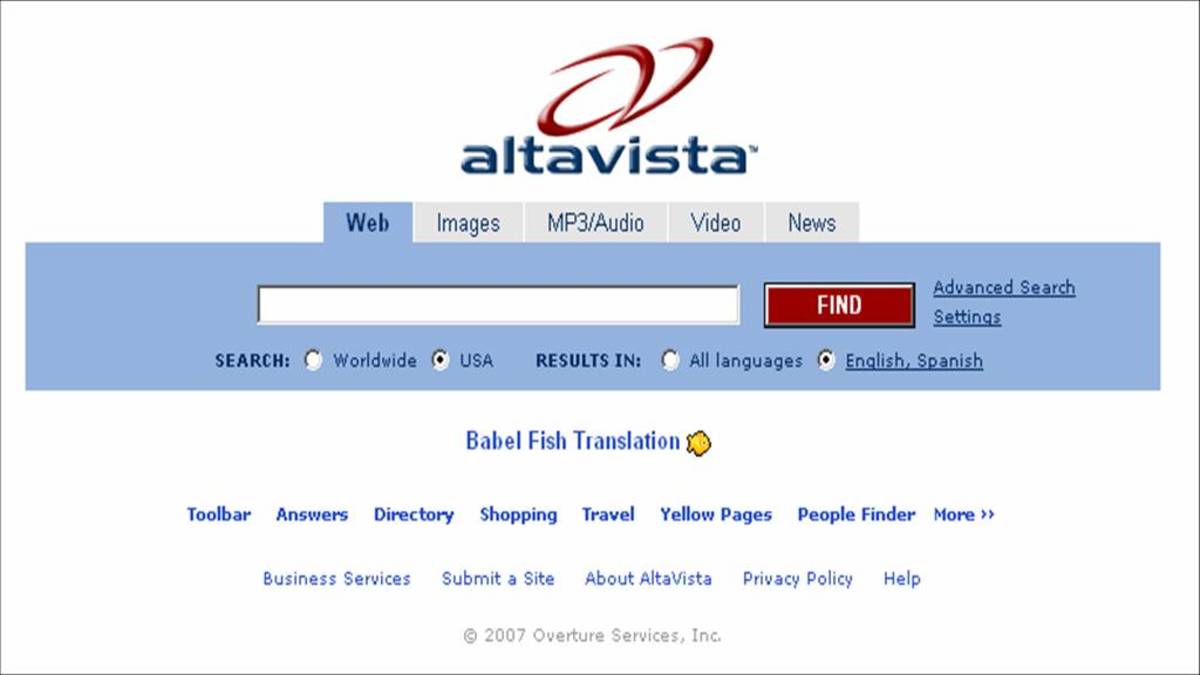“Τίτλοι τέλους” για τη μηχανή αναζήτησης Altavista