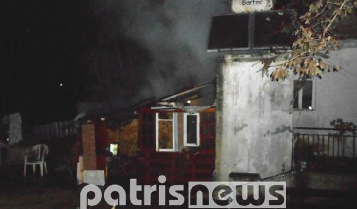 Αμαλιάδα: Κάηκε σπίτι από βραχυκύκλωμα