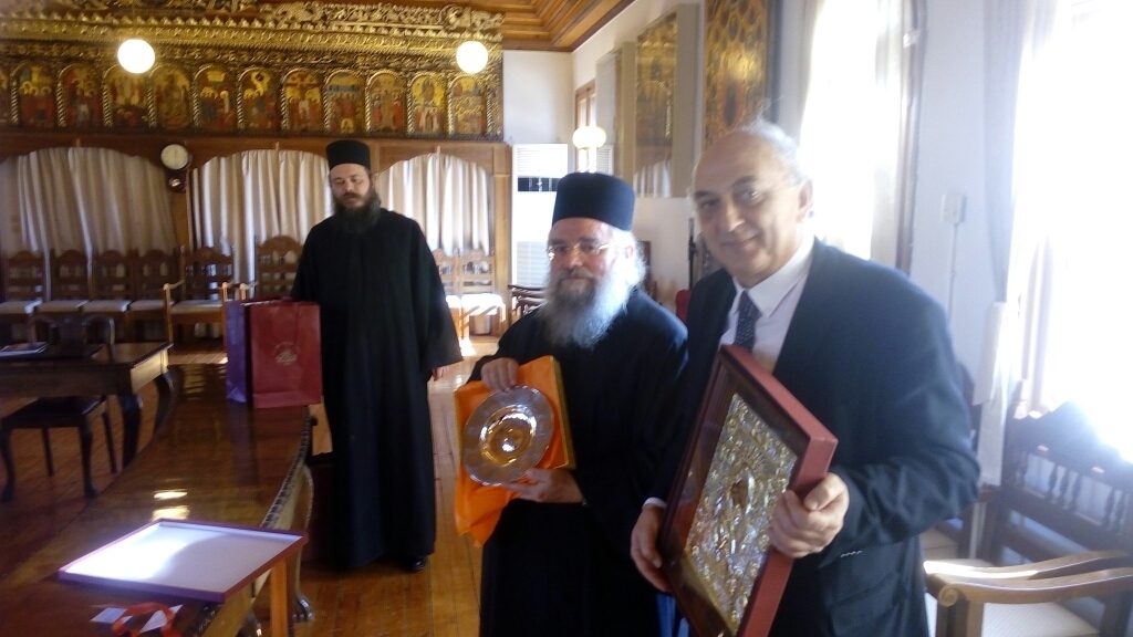 Το Άγιο Όρος επισκέφτηκε ο υφυπουργός Εξωτερικών – ΦΩΤΟ