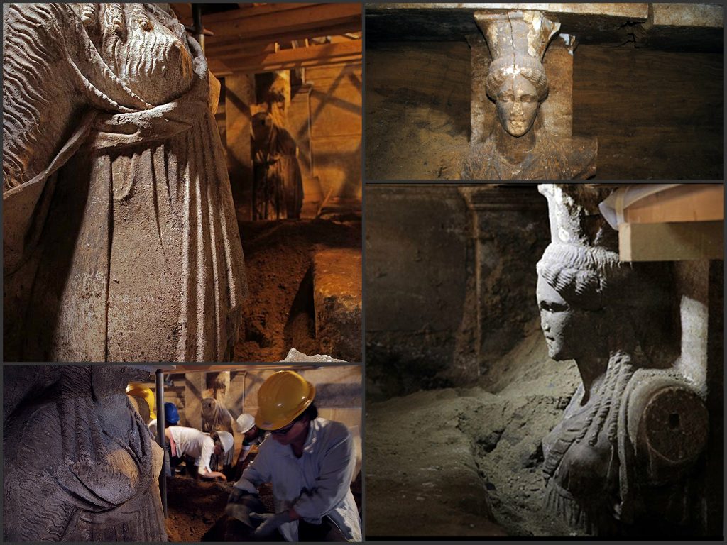 Αμφίπολη: Αντίστροφη μέτρηση για την αποκάλυψη ολόκληρων των Καρυάτιδων! – Όλες οι εξελίξεις από τις εργασίες των αρχαιολόγων