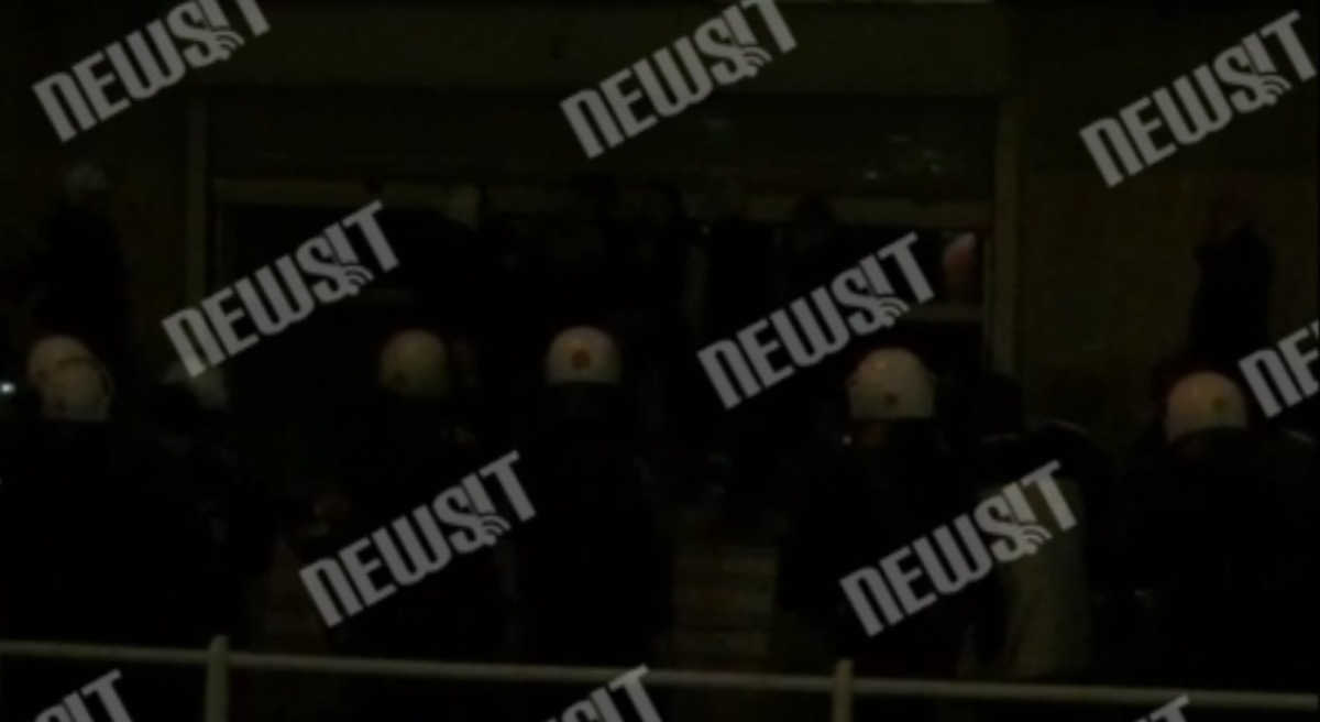 Ντου αστυνομίας σε αναρχικούς