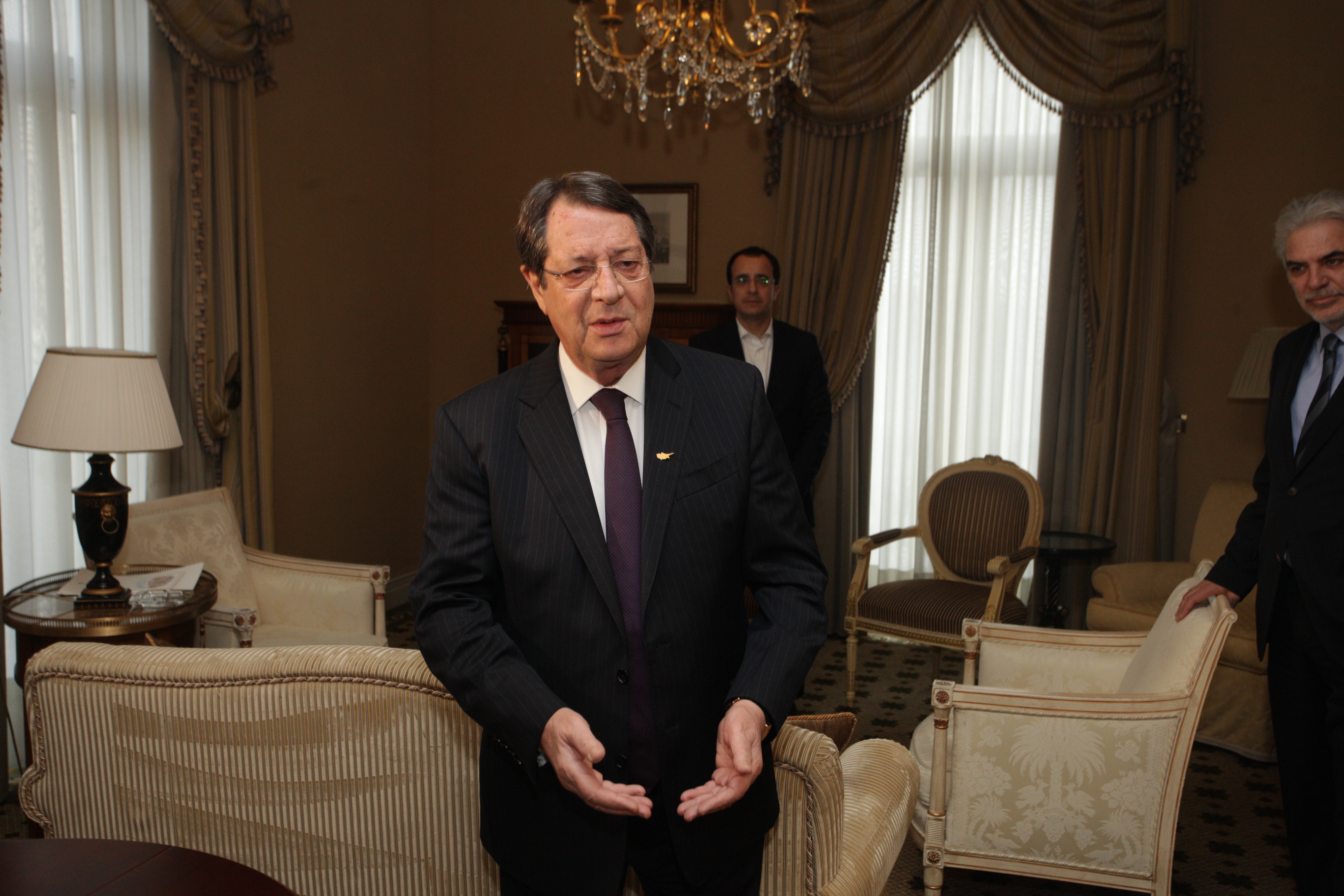 Κύπρος: Κατέβασε τους τόνους ο Αναστασιάδης
