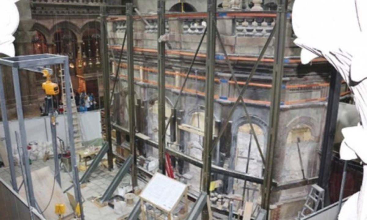 Στη Ρόδο η παρουσίαση της αναστήλωσης του Ιερού Κουβουκλίου του Παναγίου Τάφου