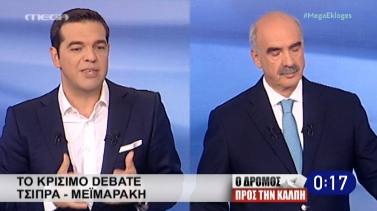 Debate: Το… ανέκδοτο Τσίπρα