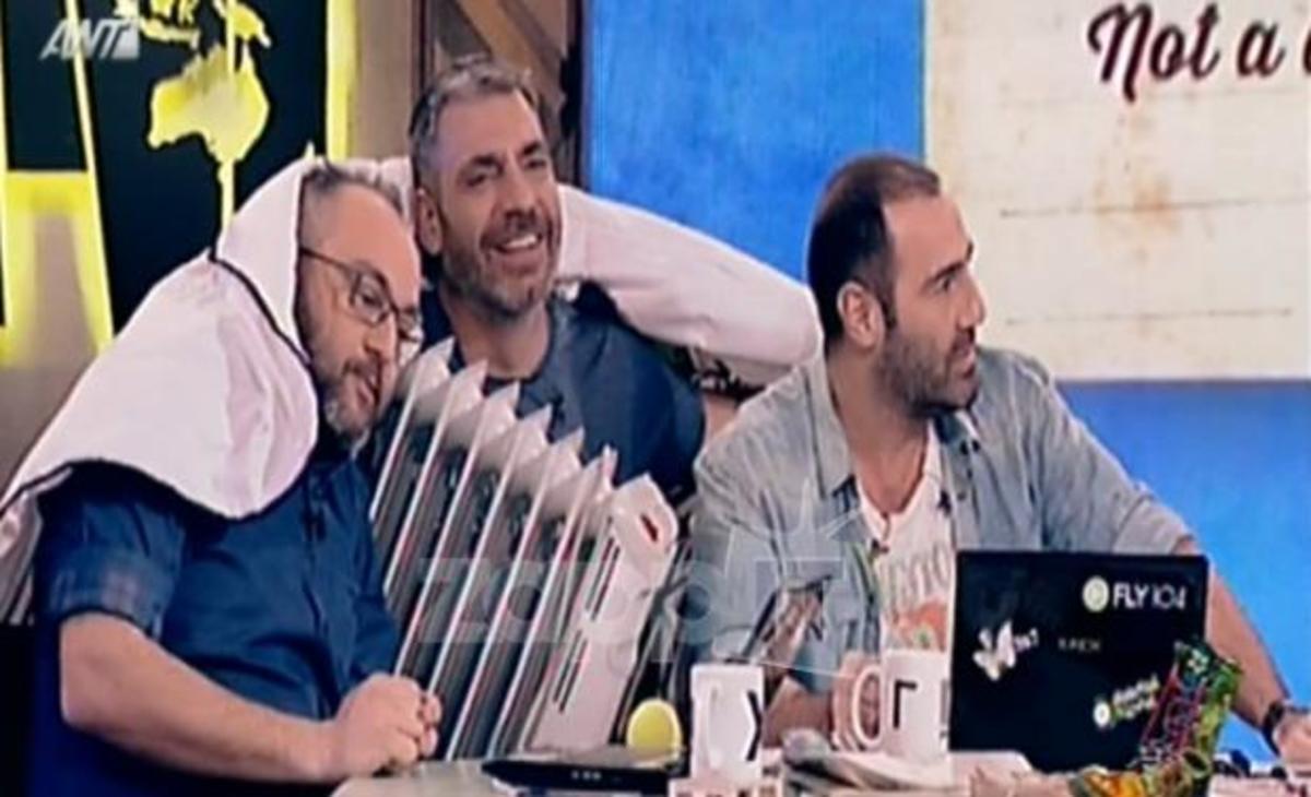 Το πιο… κρύο ανέκδοτο του Στάθη! “Πάγωσαν” στο πλατό του Ράδιο Αρβύλα!