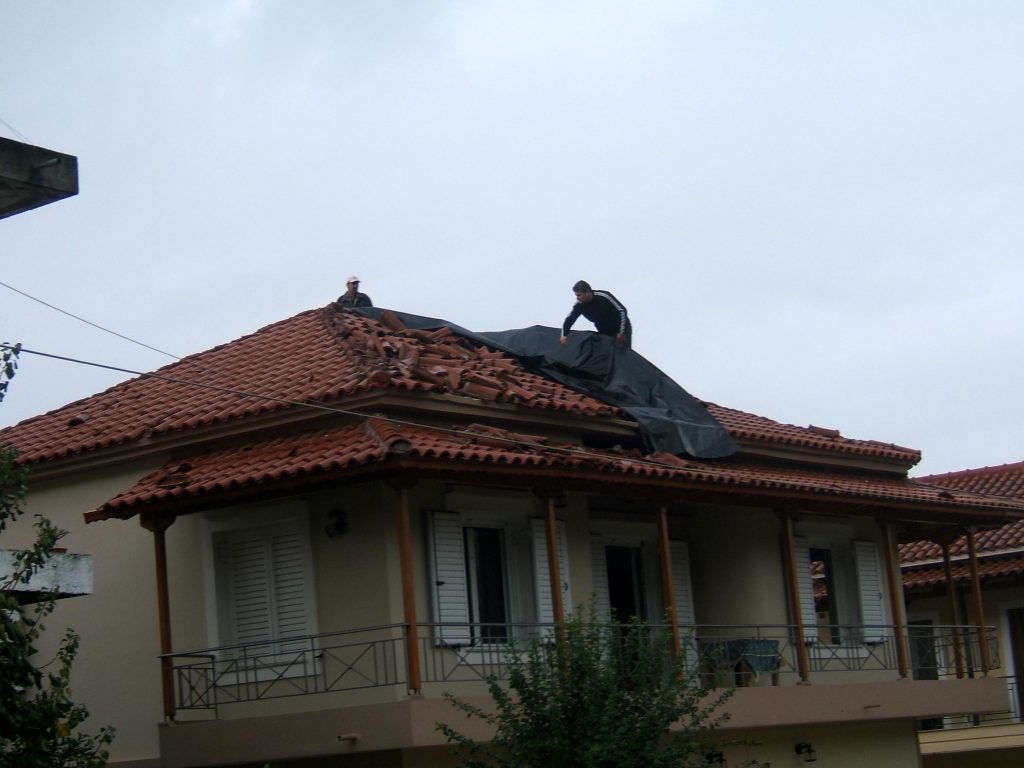 Χαλκιδική: Ανεμοστρόβιλος σάρωσε τα πάντα!