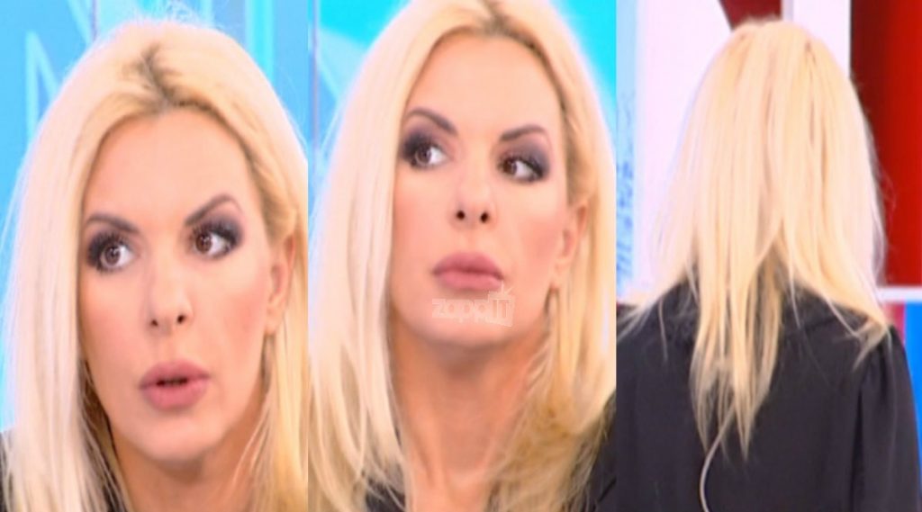 Έξαλλη η Αννίτα Πάνια! Σηκώθηκε και έφυγε! Έκοβε βόλτες στο πλατό