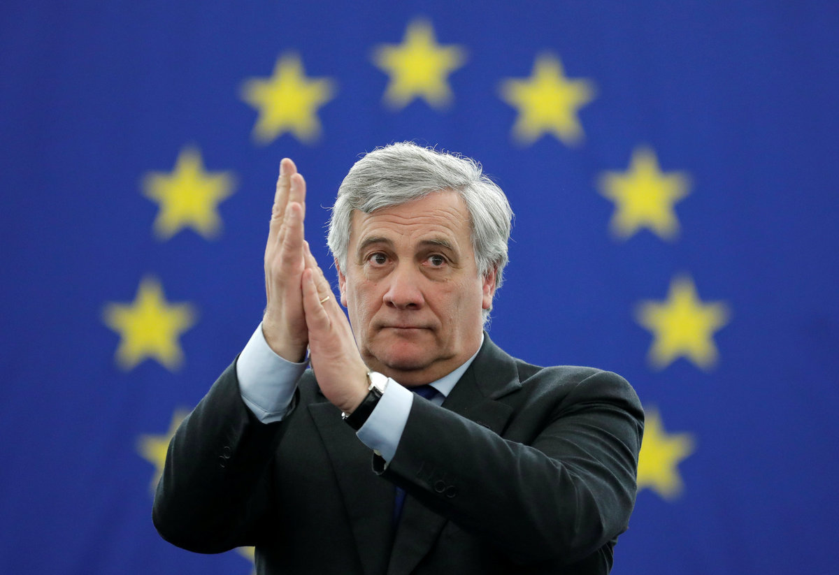 Τα “κλειδιά” της Ευρώπης στο ΕΛΚ! Νέος πρόεδρος του Ευρωκοινοβουλίου ο Αντόνιο Ταγιάνι!