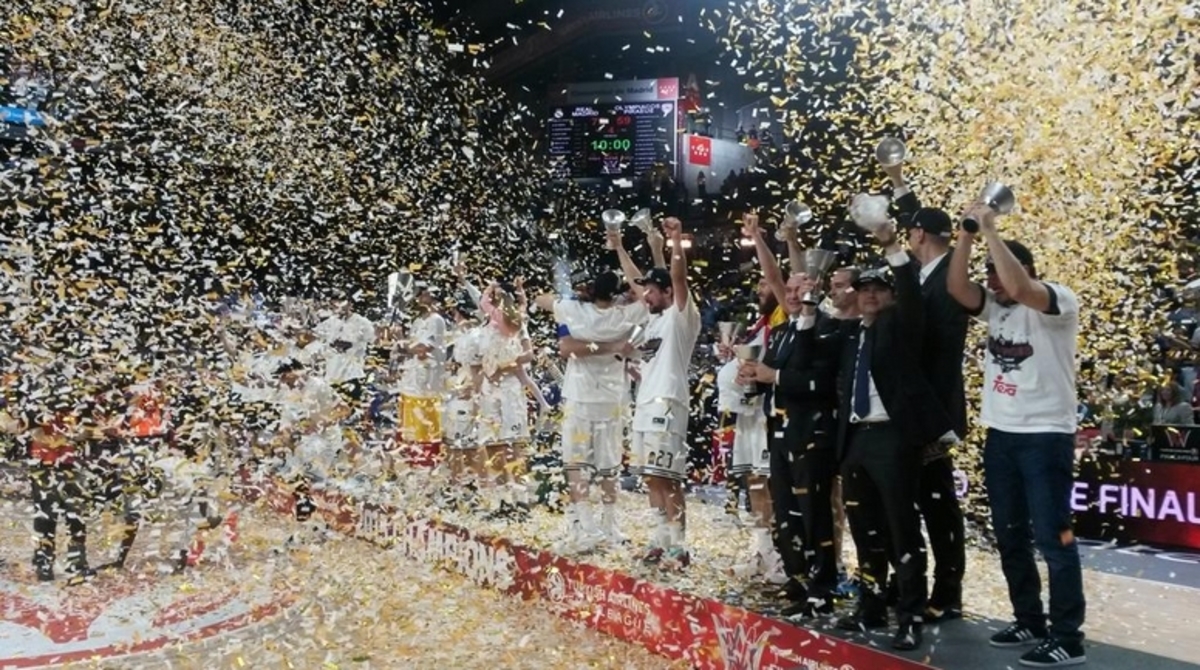 Euroleague: Η απονομή της πρωταθλήτριας Ευρώπης Ρεάλ (VIDEO)