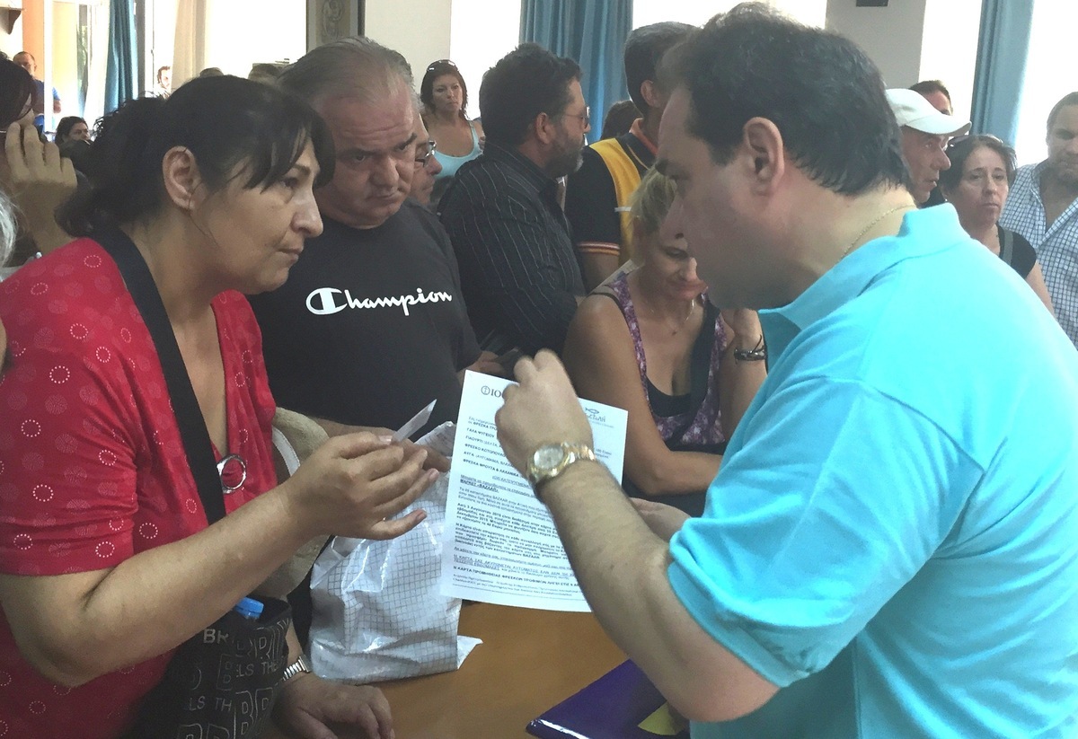 Προπληρωμένες κάρτες για προμήθεια τροφίμων σε 430 οικογένειες πολυτέκνων από την Αποστολή