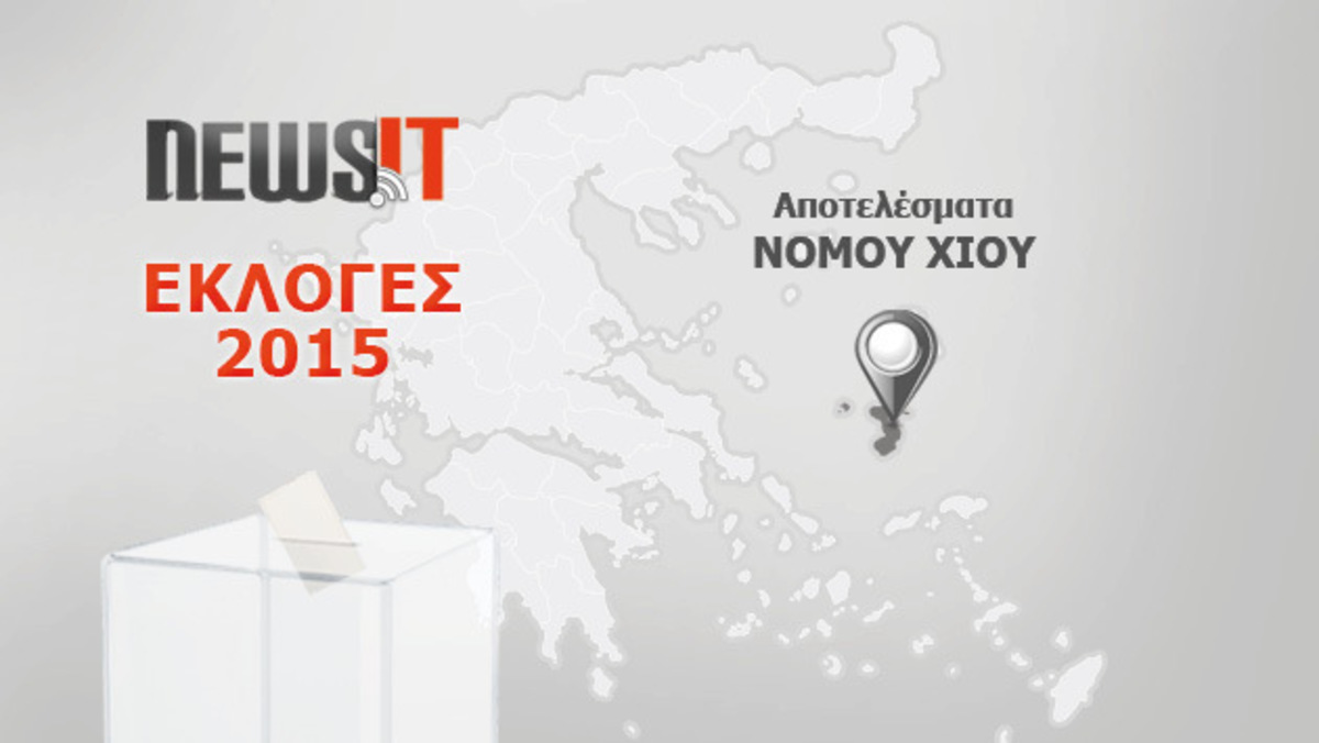 Αποτελέσματα Εκλογών 2015: Νομός Χίου