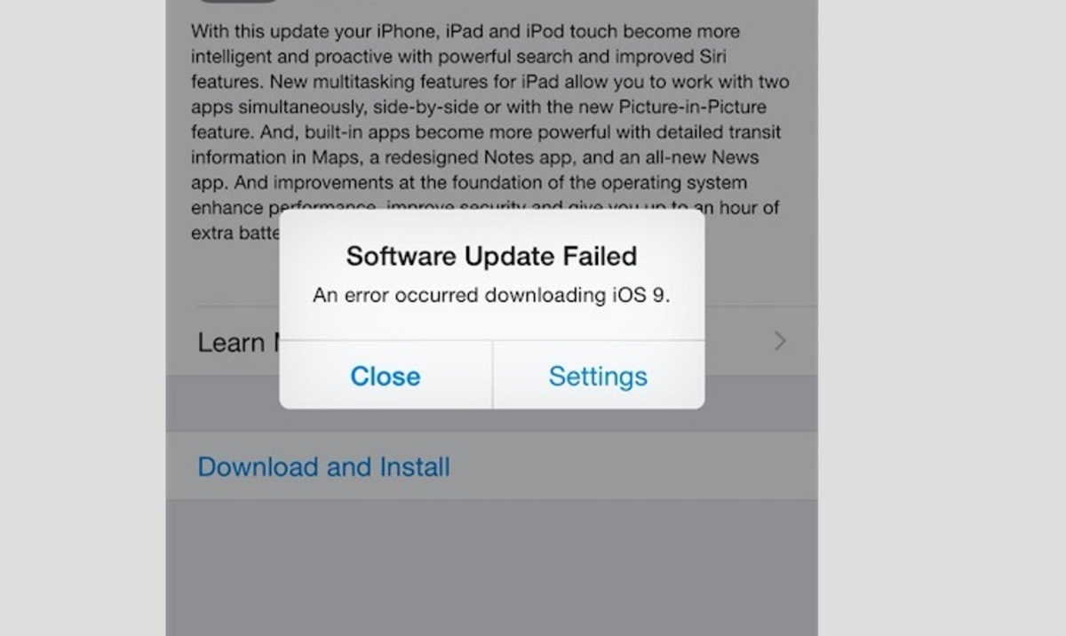 Νέα προβλήματα για την Apple με την αναβάθμιση του iOS 9!