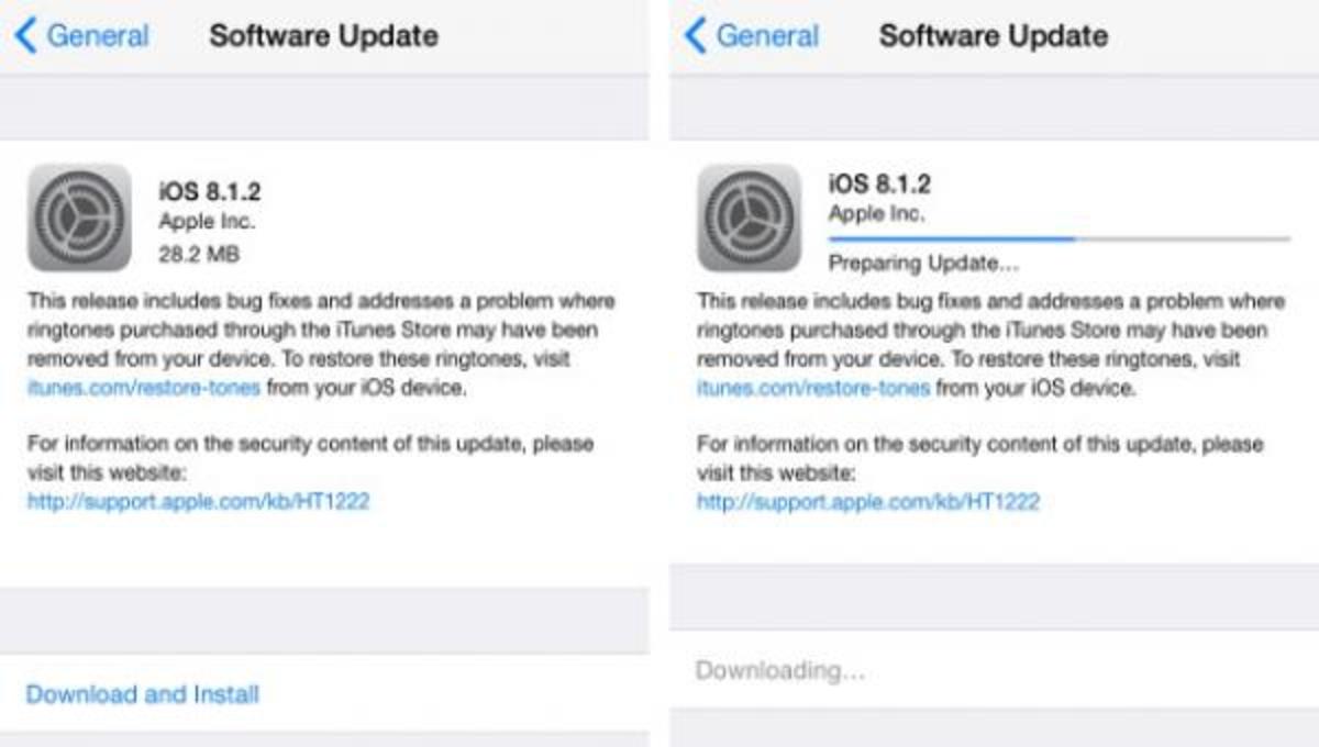Ακόμα μία αναβάθμιση του iOS 8