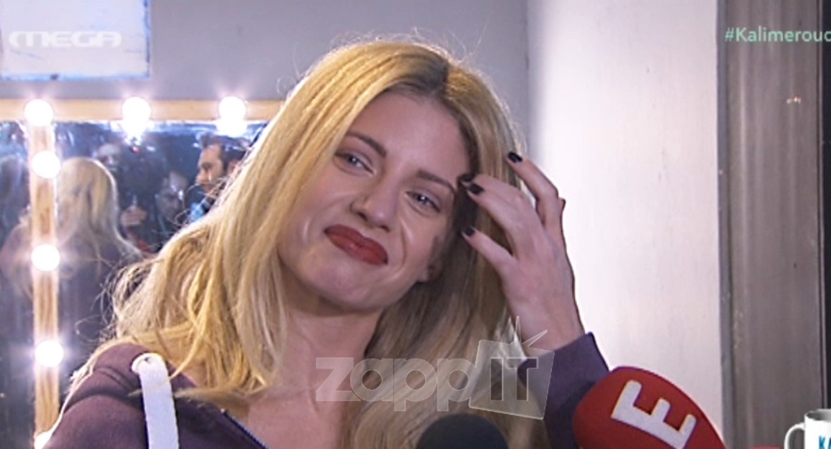 «Λύγισε» η Ευαγγελία Αραβανή για την απώλεια του πατέρα της