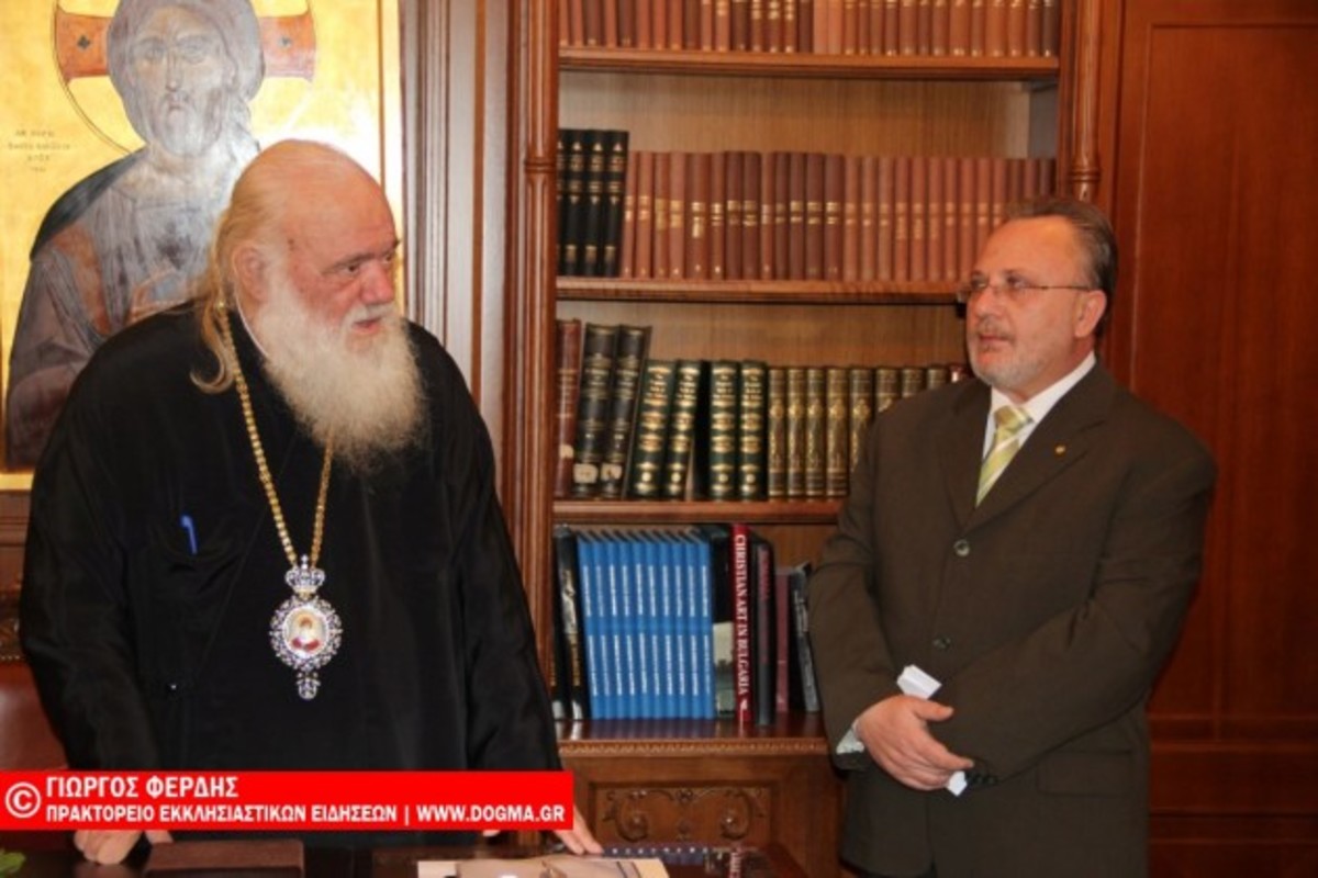 Στον Αρχιεπίσκοπο οι εκπρόσωποι των εργαζομένων στην Ι. Σύνοδο