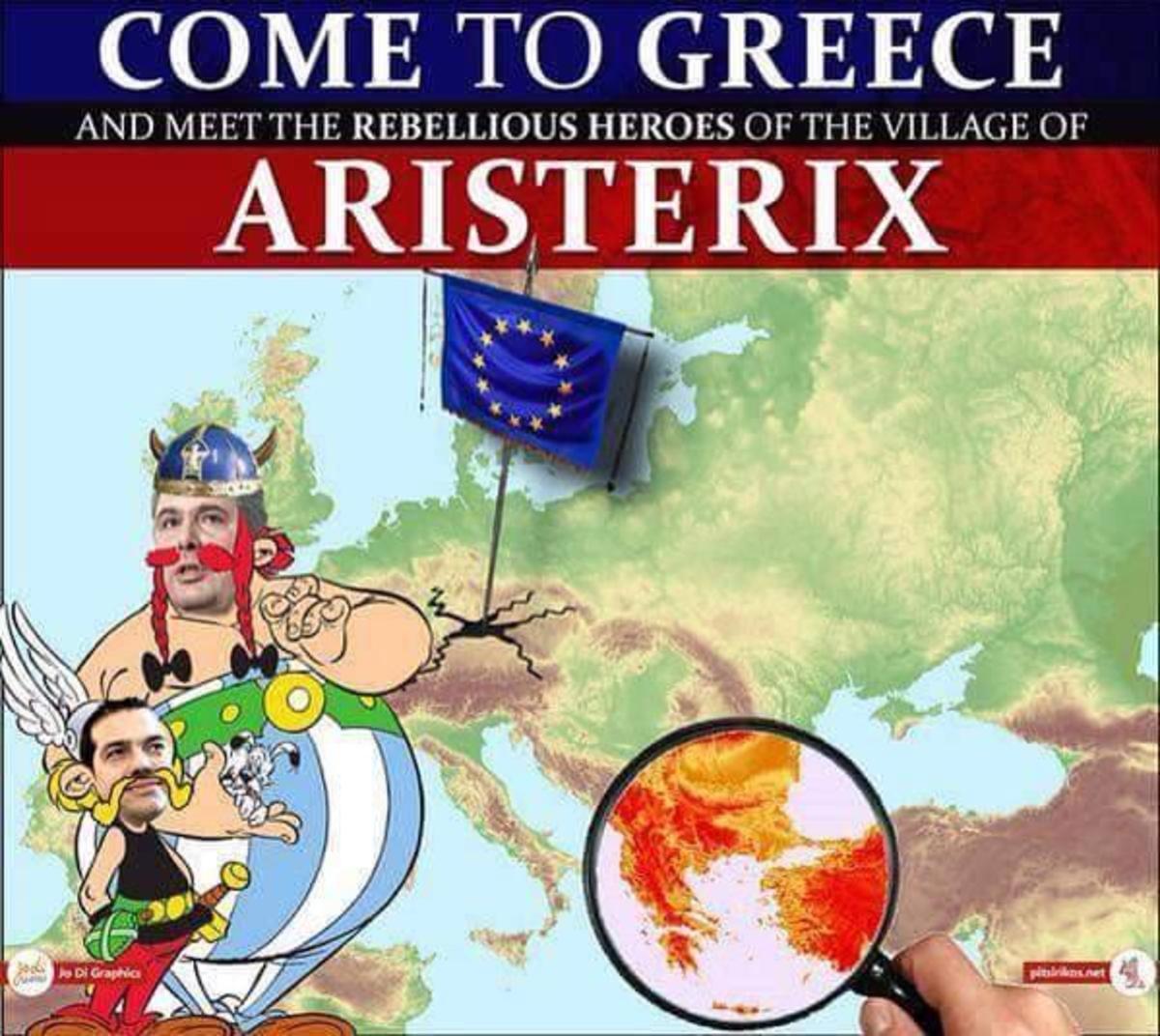 Ο Τσίπρας, ο Καμμένος και ο… Αριστερίξ! (ΦΩΤΟ)