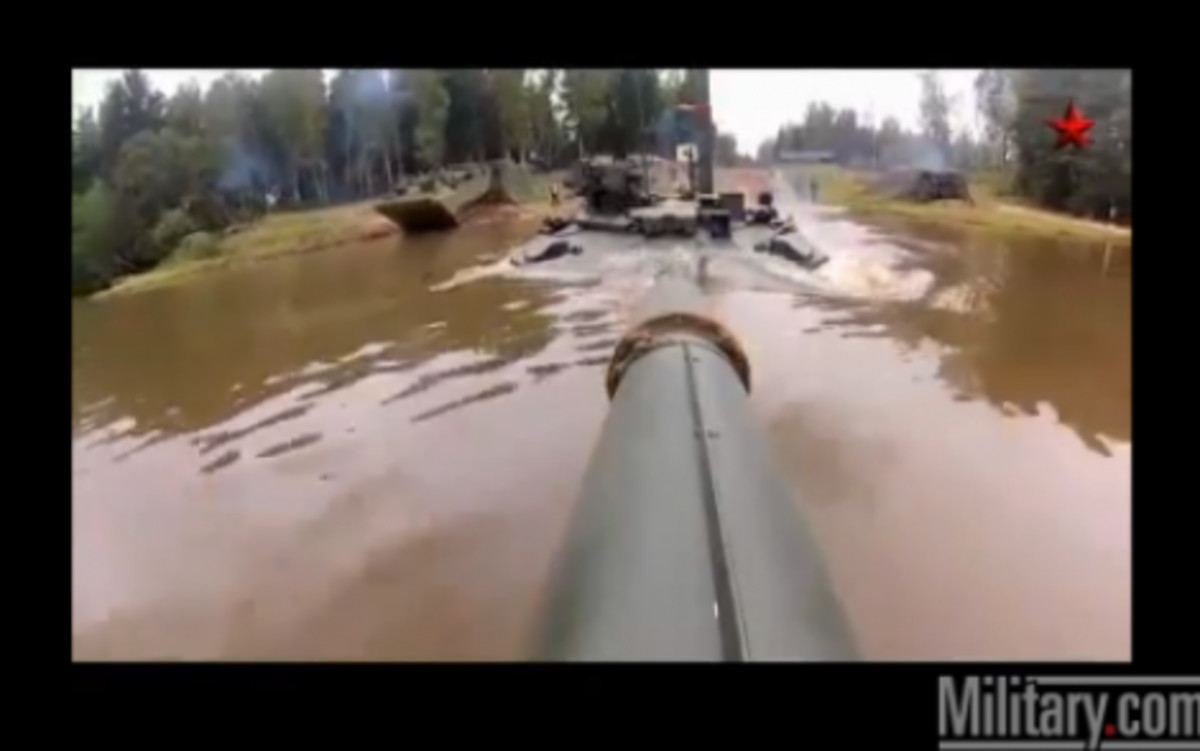 Όταν το άρμα μάχης γίνεται “υποβρύχιο” – Δείτε το ρωσικό Τ- 90