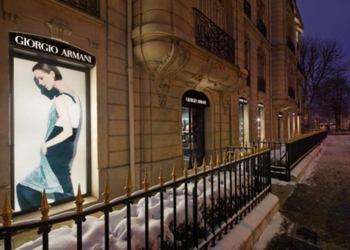 Η καινούρια boutique Giorgio Armani στο Παρίσι!