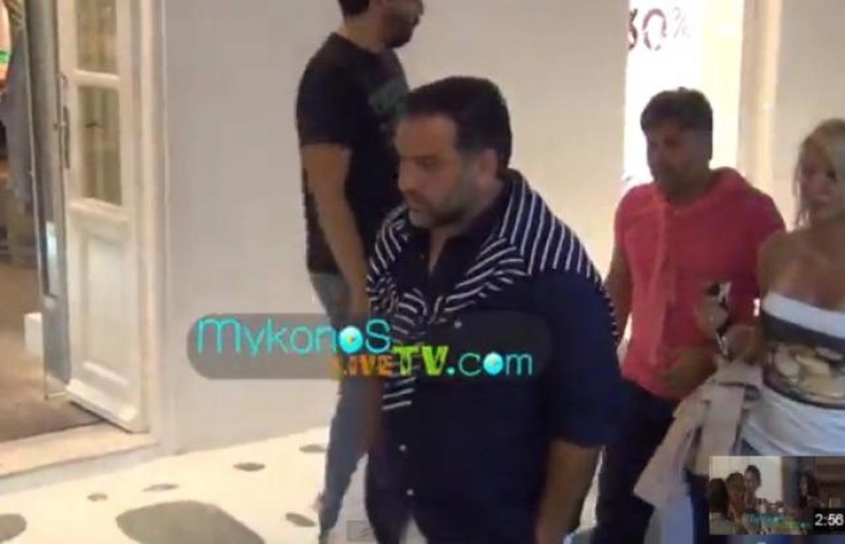 ΔΕΙΤΕ τον Γρηγόρη Αρναούτογλου με την Κατερίνα στη Μύκονο! ΒΙΝΤΕΟ