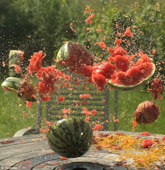 Πόσα λαστιχάκια χρειάζονται για να εκραγεί ένα καρπούζι; – VIDEO