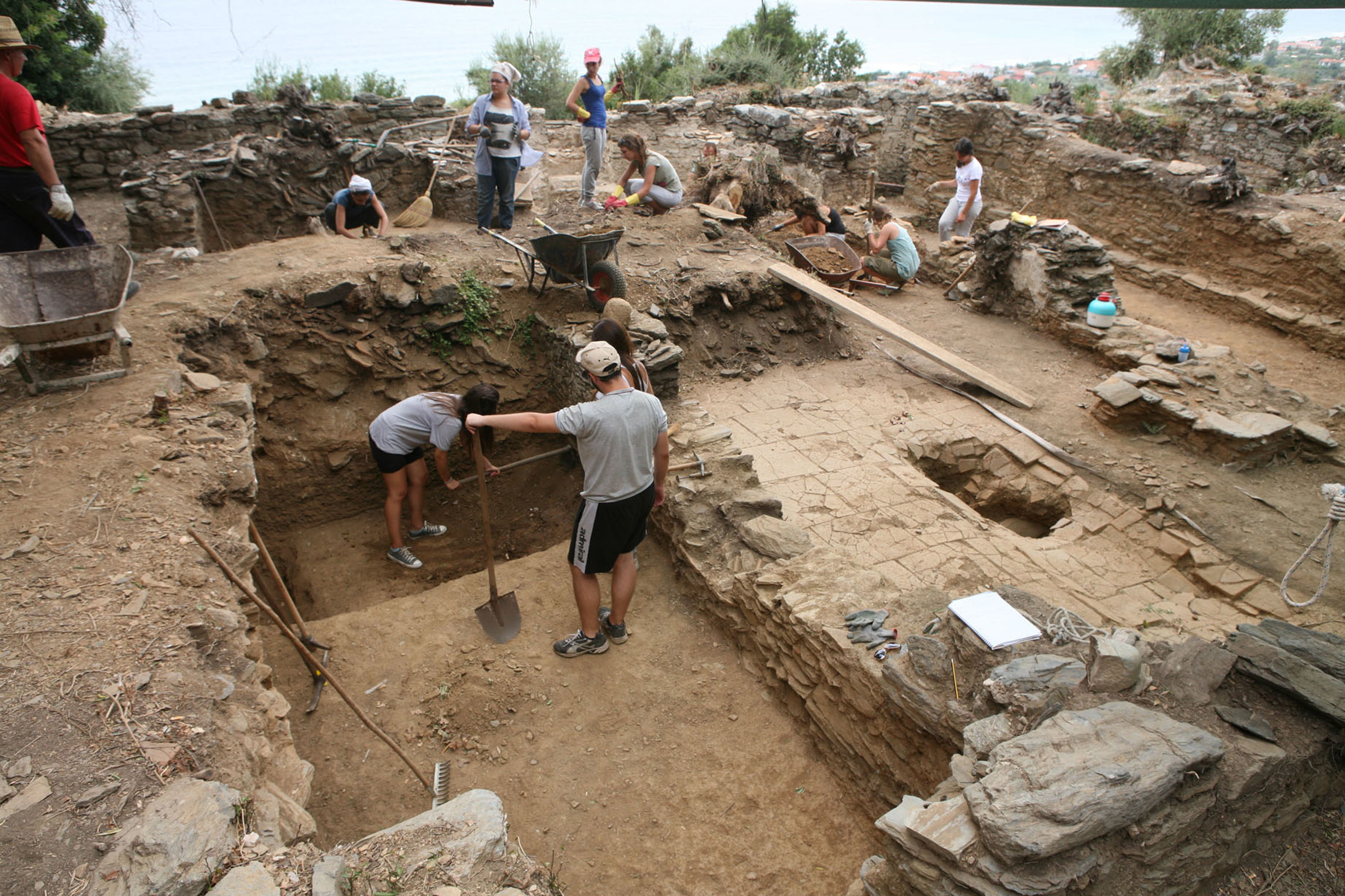 Ανασκαφές για την αποκάλυψη του Αρχαίου Γυμνασίου στην Αρχαία Ολυμπία