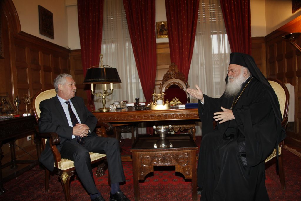 Συνάντηση Κουβέλη – Ιερώνυμου για ζητήματα της Εκκλησίας