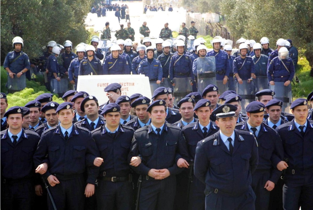 Αστυνομικοί που υπηρετούν στα Χανιά - ΦΩΤΟ EUROKINISSI